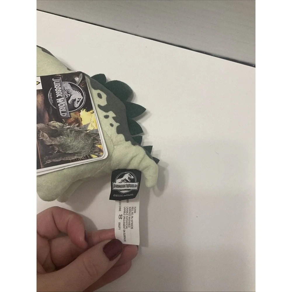 Jurassic World Dominion‎ Stegosaurus Dinosaur W/ Sound Plush Jurassic Park Toy